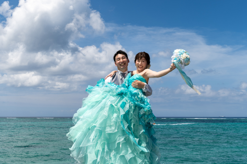 結婚式の代わりに「チャペルセレモニーフォト」★ムーンビーチ編