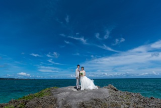 お客様の撮影レポート【ムーンビーチ＆チャペルプレミアムフォト】★結婚記念