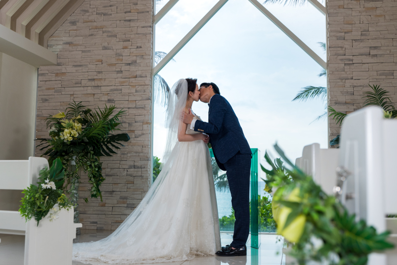 結婚式の代わりの記念に「チャペルセレモニーフォト」⑧