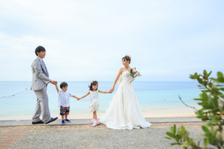 お客様の撮影レポート【リザンシーパークプレミアムアルバムパッケージ】★お子様同伴