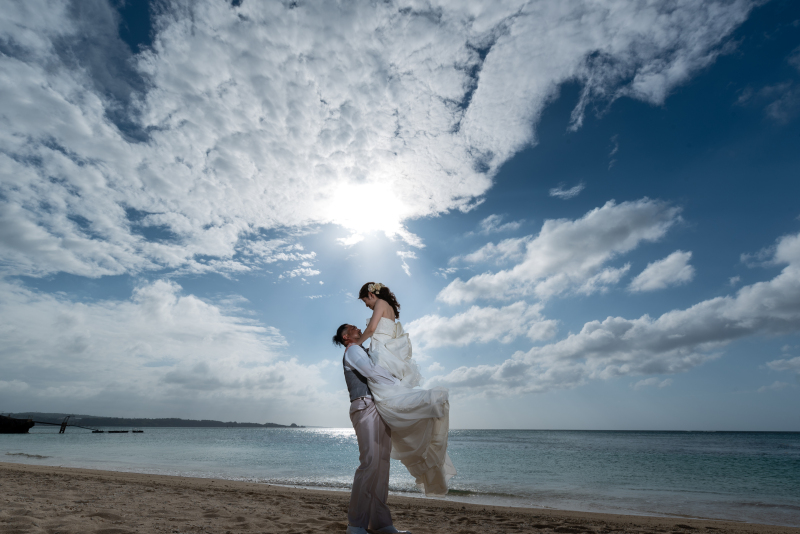 お客様の撮影レポート【ムーンビーチプレミアム アルバムパッケージ】★結婚記念