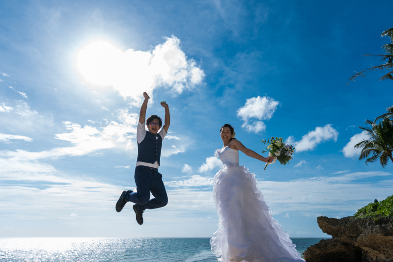 お客様の撮影レポート【ムーンビーチプレミアム アルバムパッケージ】★サンセット