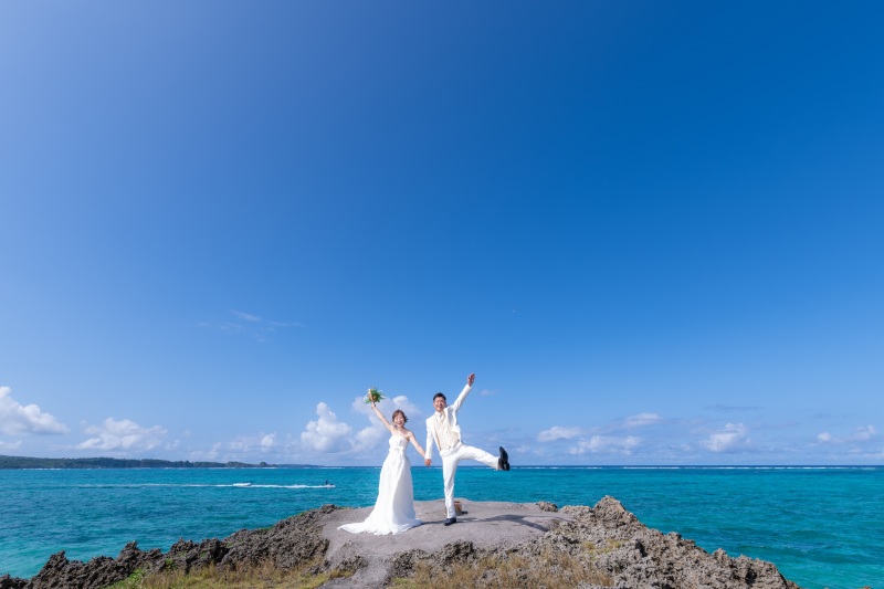 【年内、土日祝追加代金なし!】沖縄本島のビーチフォトプラン