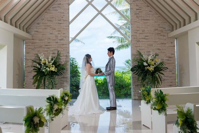 結婚式の代わりの記念に「チャペルセレモニーフォト」⑦