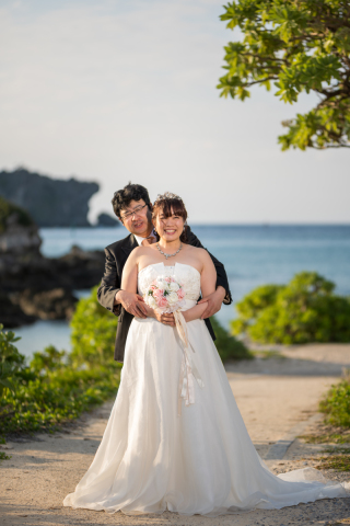 お客様の撮影レポート【おんなそんビーチフォトアルバムパッケージ】