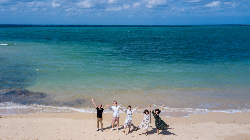 お客様の撮影レポート【ムーンビーチ＆チャペルプレミアムフォト】★サプライズ