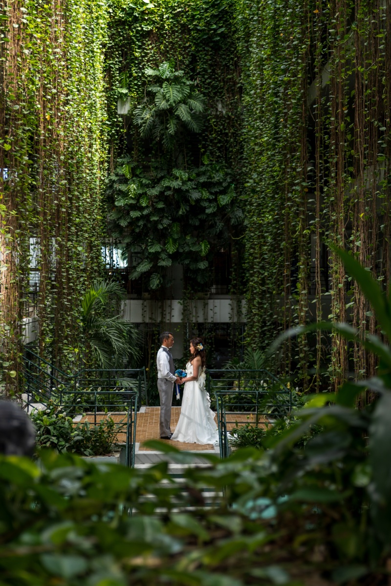 お客様の撮影レポート【ムーンビーチ＆チャペルプレミアムフォト】