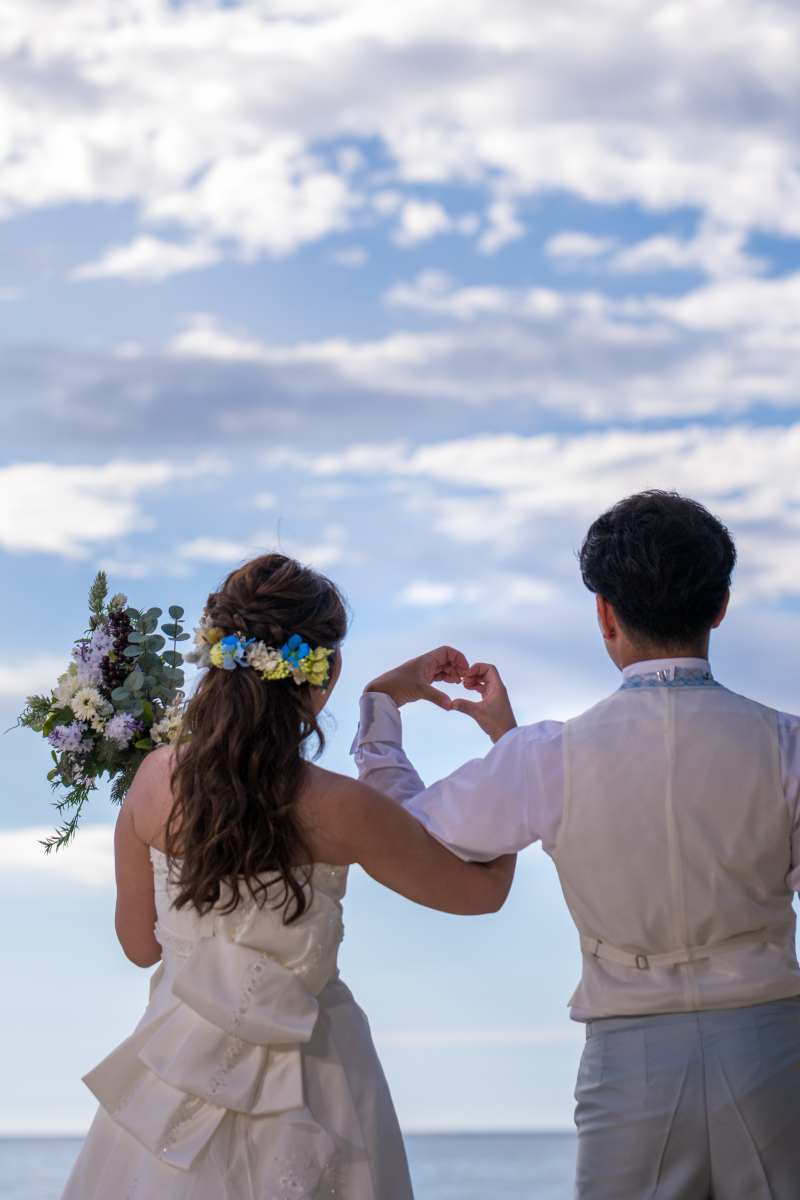 お客様の撮影レポート【ムーンビーチプレミアム アルバムパッケージ】★結婚記念