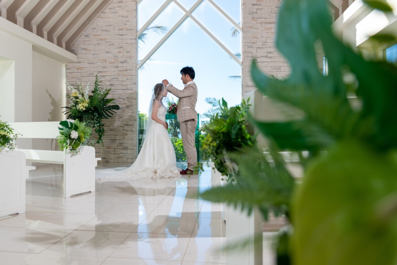 おすすめプラン!【ムーンビーチ&チャペルプレミアムフォトプラン】