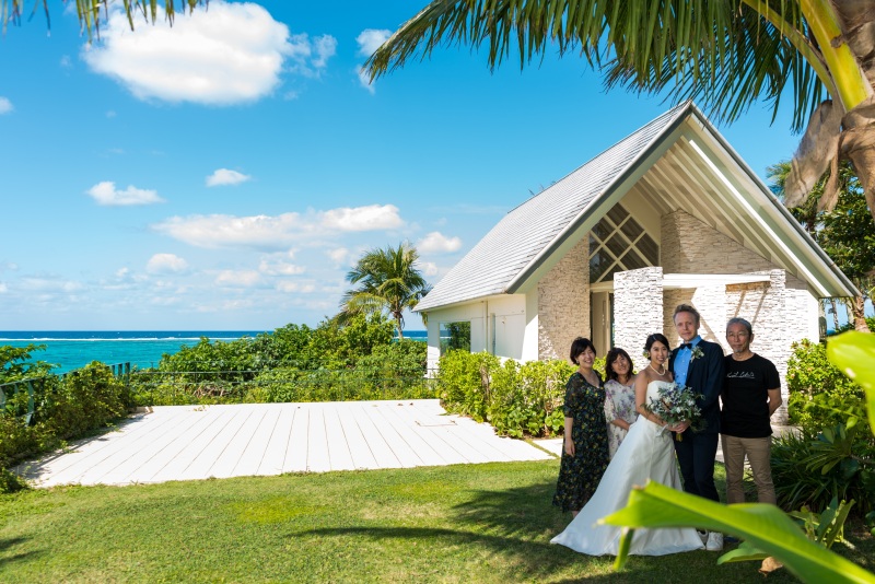 お客様の撮影レポート【ムーンビーチ＆チャペルプレミアムフォト】★サプライズ