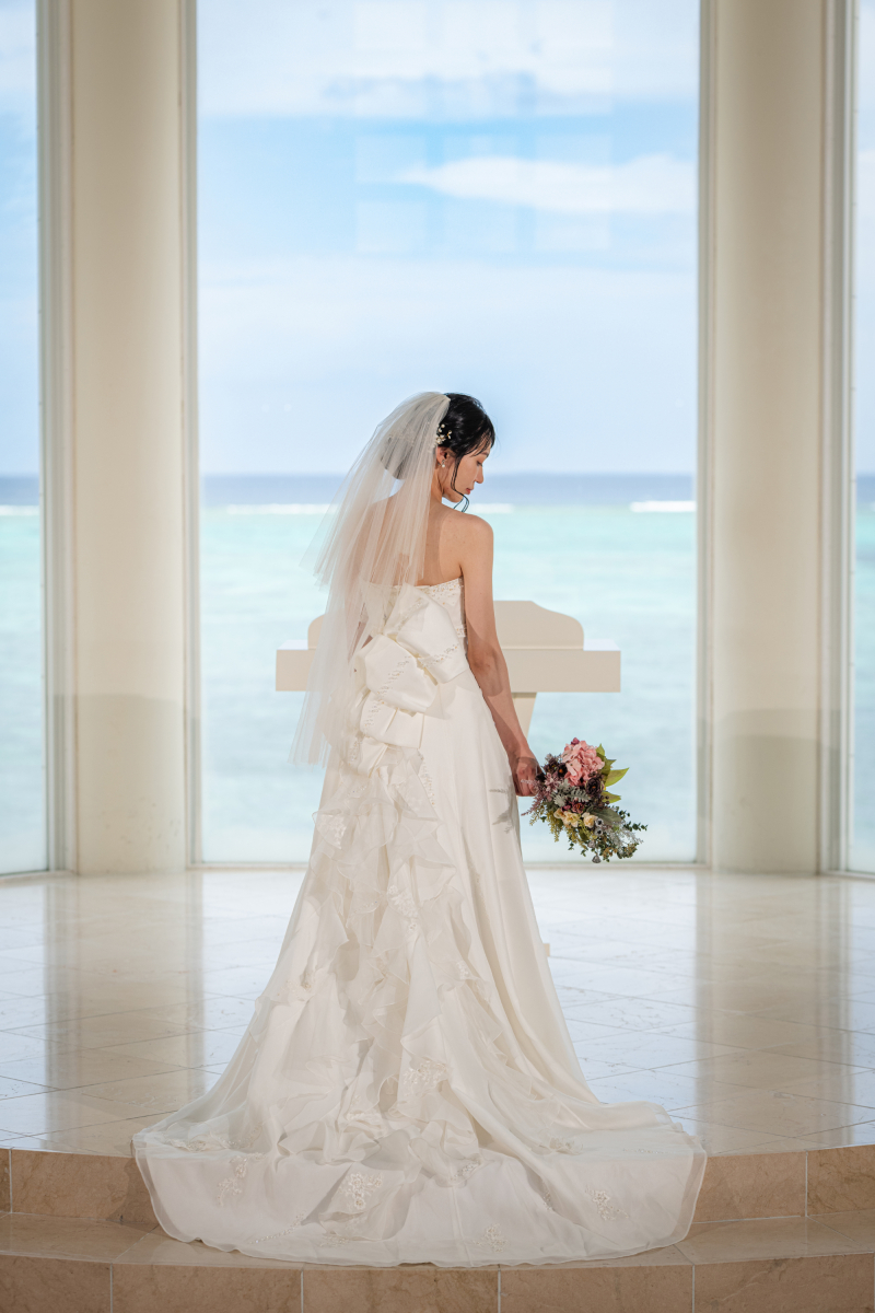 「まるで結婚式のようなチャペルセレモニーフォト」★リザンシーパーク編★