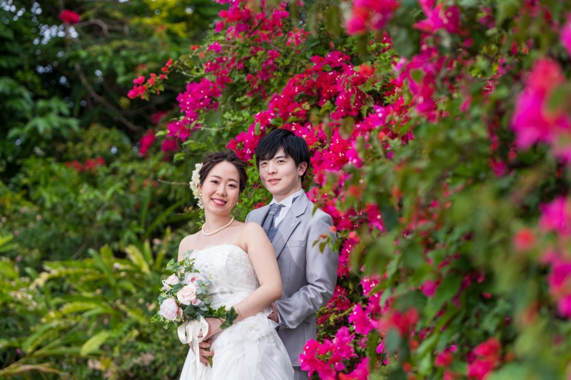 お客様の撮影レポート【ムーンビーチ＆チャペルプレミアムフォトプラン】★結婚記念