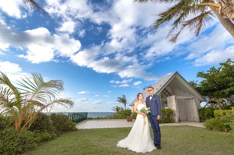 ９月は特別料金125,000円【衣裳追加料金なし！チャペル＆ビーチプラン】