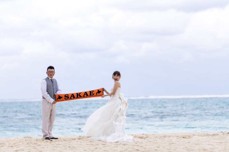 お客様の撮影レポート【ムーンビーチプレミアム アルバムパッケージ】★結婚記念