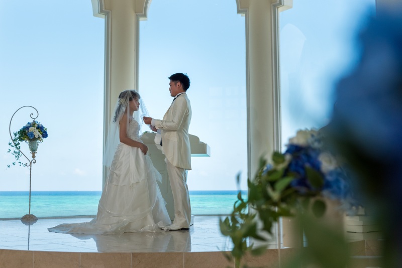 結婚式の代わりの記念に「チャペルセレモニーフォト」③