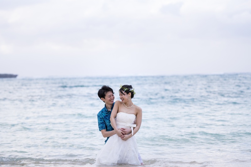 お客様の撮影レポート【おんなそんビーチフォトプラン】★ウォーターショット