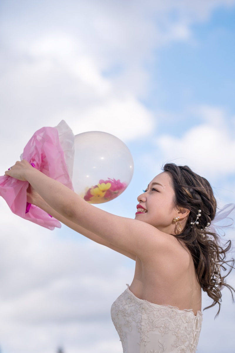 お客様の撮影レポート【おんなそんビーチフォトアルバムパッケージ】★結婚記念