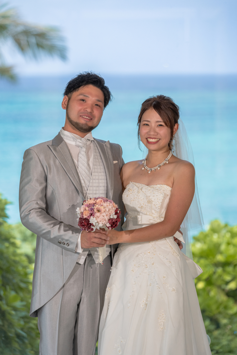 「まるで結婚式のようなチャペルセレモニーフォト」★ムーンビーチ編★