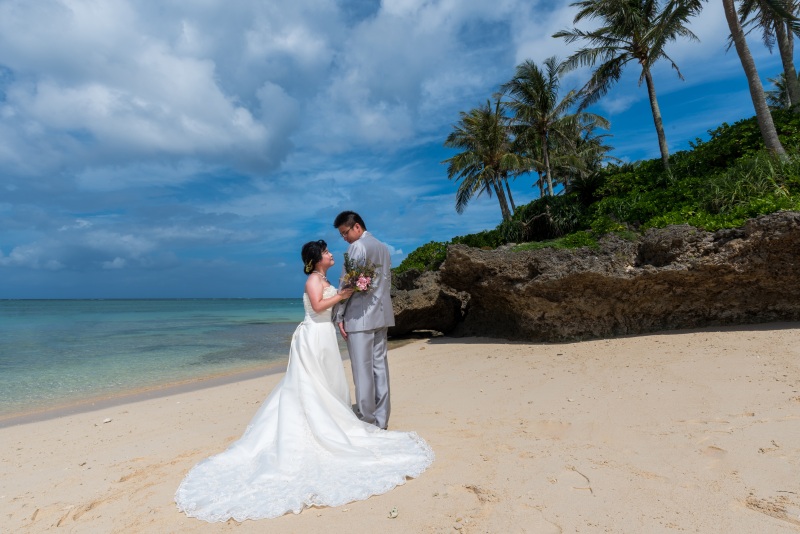 お客様の撮影レポート【ムーンビーチ＆チャペルプレミアムフォト】★結婚記念