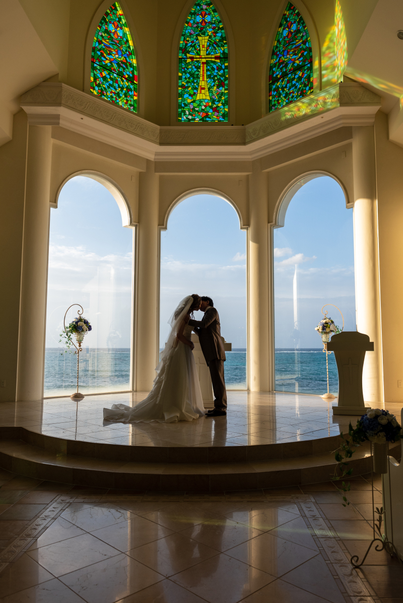 結婚式の代わりの記念に「チャペルセレモニーフォト」③