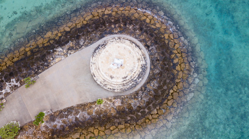 お客様の撮影レポート【おんなそんビーチフォトアルバムパッケージ】★小雨模様