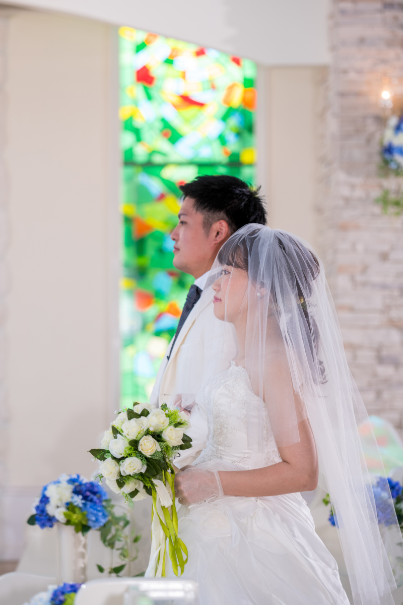 「まるで結婚式のようなチャペルセレモニーフォト」★リザンシーパーク編★