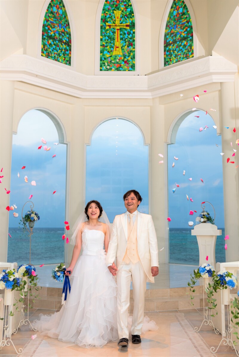 結婚式の代わりの記念に「チャペルセレモニーフォト」④