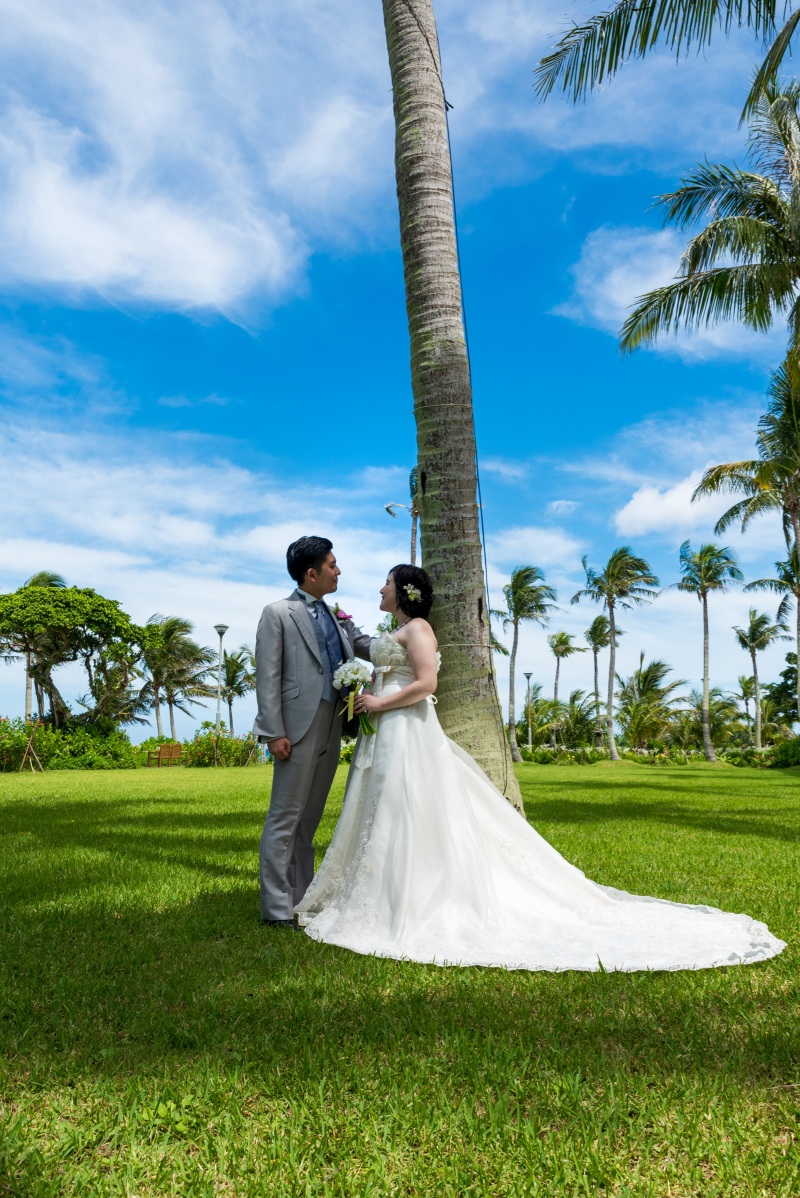 お客様の撮影レポート【ムーンビーチプレミアム アルバムパッケージ】★結婚記念