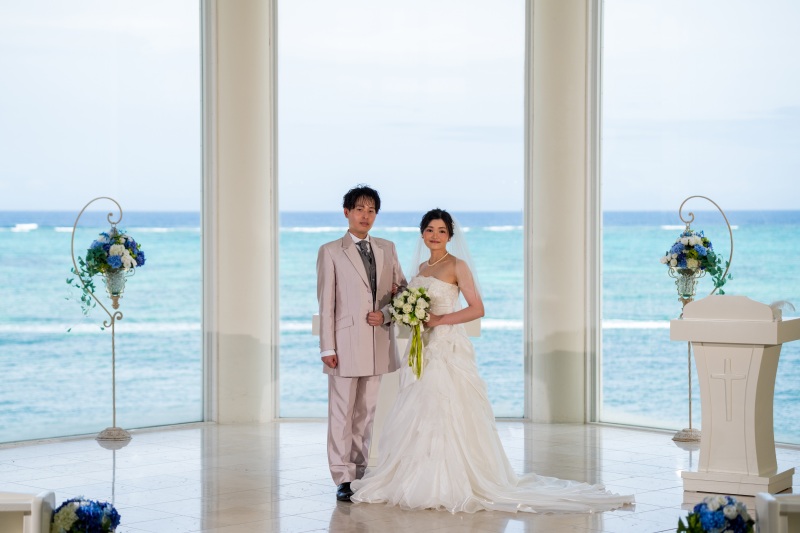 結婚式の代わりに「チャペルセレモニーフォト」★リザンシーパーク編