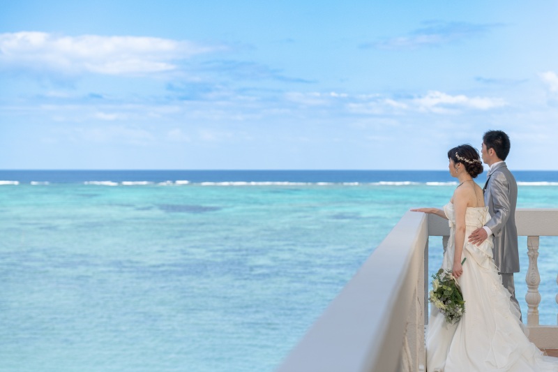 「結婚式のようなチャペルセレモニーフォト」★リザンシーパーク編