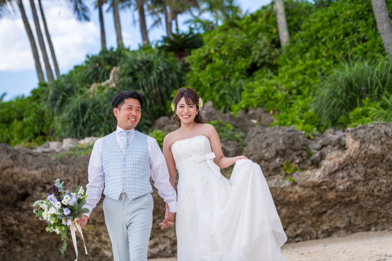 お客様の撮影レポート【ムーンビーチプレミアム アルバムパッケージ】★結婚記念