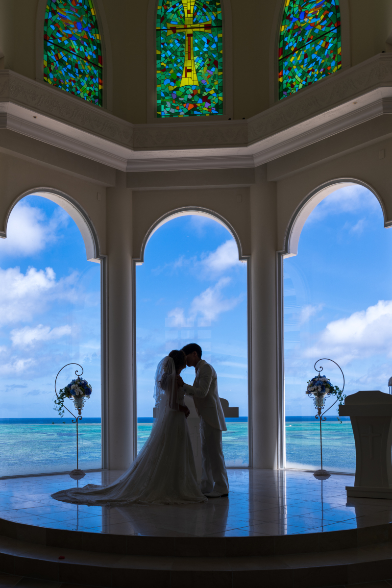 結婚式の代わりに「チャペルセレモニーフォト」★リザンシーパーク編