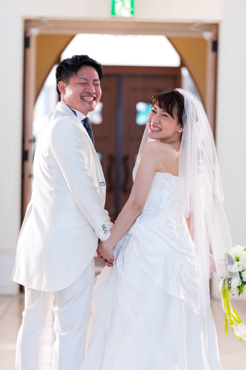 結婚式の代わりの記念に「チャペルセレモニーフォト」④
