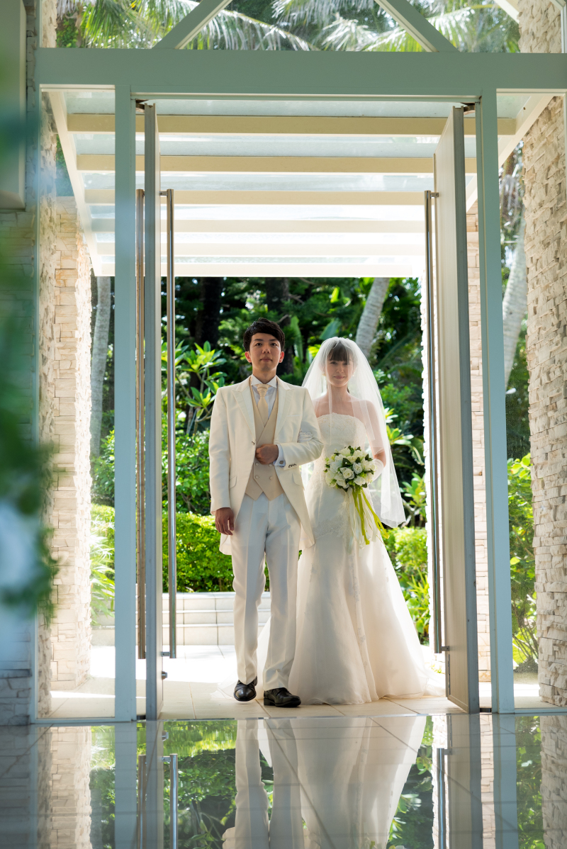 お客様の撮影レポート【ムーンビーチ＆チャペルプレミアムフォト】★結婚写真