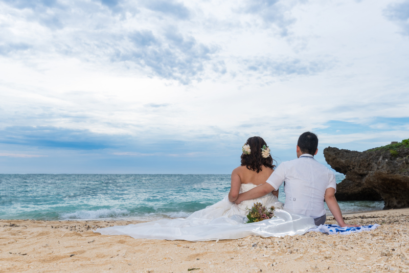 お客様の撮影レポート【ムーンビーチプレミアム アルバムパッケージ】★結婚記念