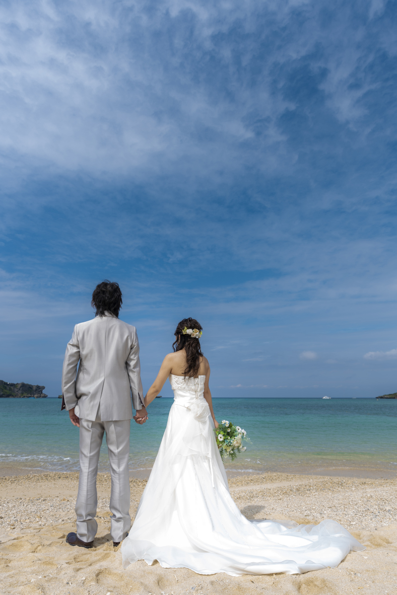 お客様の撮影レポート【おんなそんビーチフォトアルバムパッケージ】