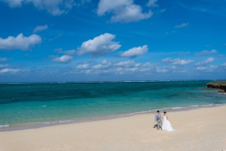 お客様の撮影レポート【ムーンビーチ&チャペルプレミアムフォト】★結婚記念