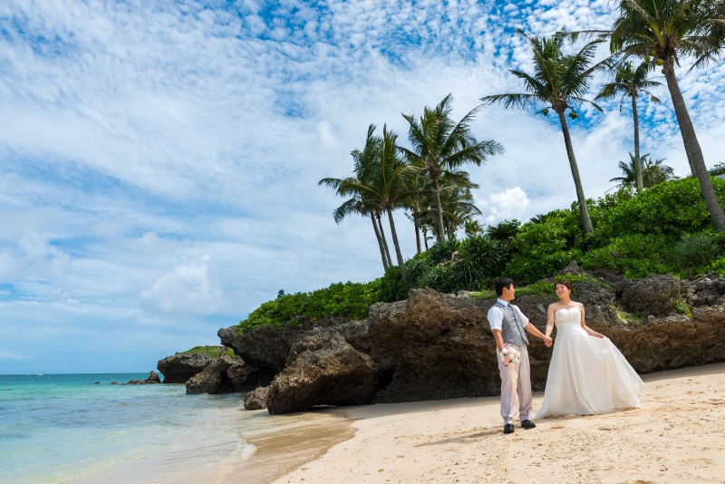 お客様の撮影レポート【ムーンビーチ＆チャペルプレミアムフォト】★結婚記念