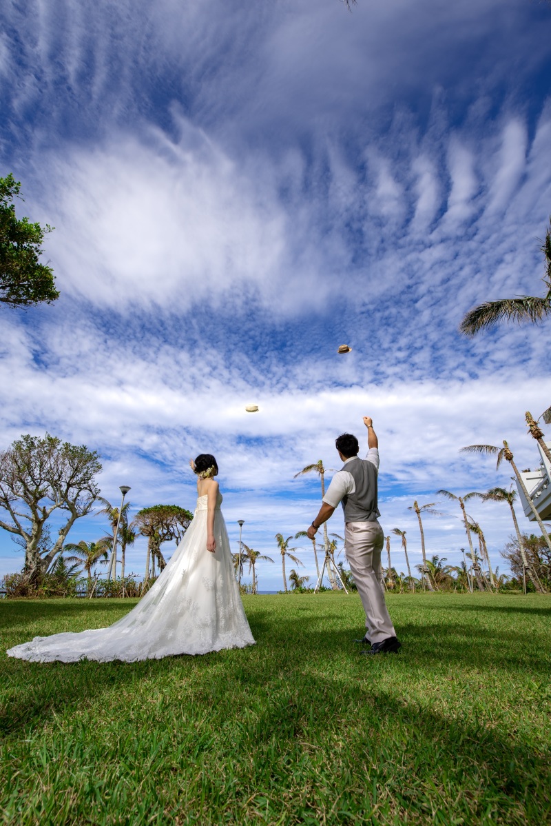 お客様の撮影レポート【ムーンビーチプレミアムフォトプラン】★結婚記念