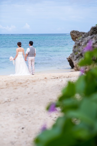 お客様の撮影レポート【ムーンビーチ＆チャペルプレミアムフォト】★結婚記念