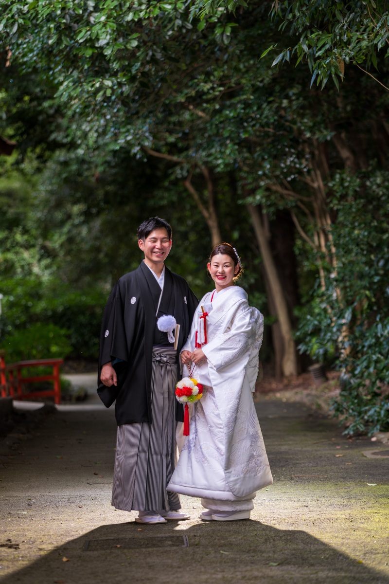 おすすめ贅沢プラン【ドレスでビーチフォト@沖縄＋和装@京都下鴨神社】