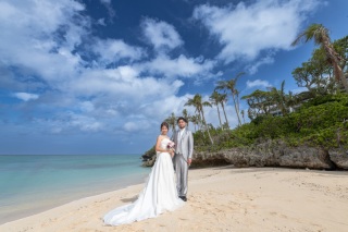 「まるで結婚式のようなチャペルセレモニーフォト」★ムーンビーチ編