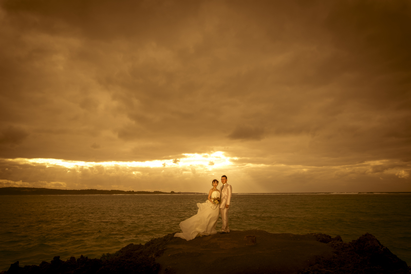 お客様の撮影レポート【ムーンビーチプレミアム アルバムパッケージ】★結婚記念