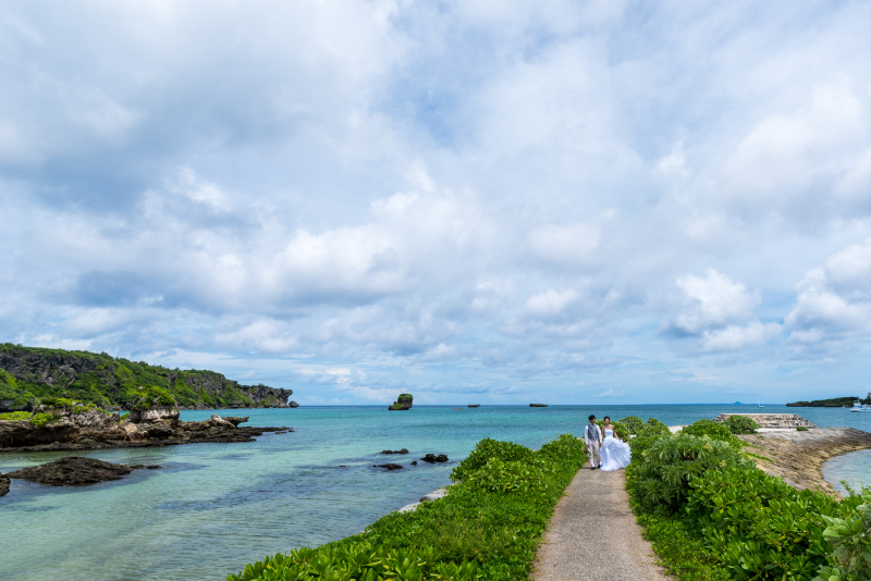 お客様の撮影レポート【おんなそんビーチフォトアルバムパッケージ】★家族同行