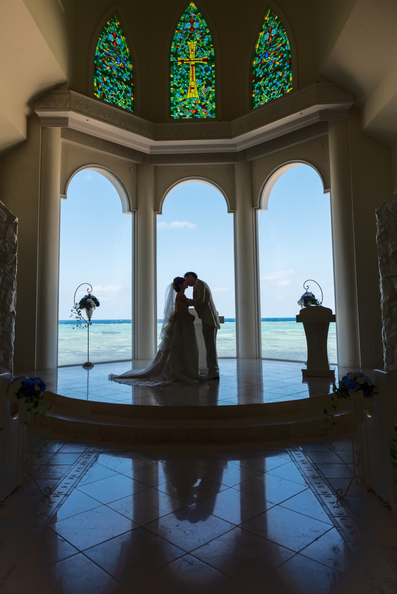 結婚式の代わりの記念に「チャペルセレモニーフォト」③