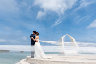 お客様の撮影レポート【おんなそんビーチフォトアルバムパッケージ】★家族同行