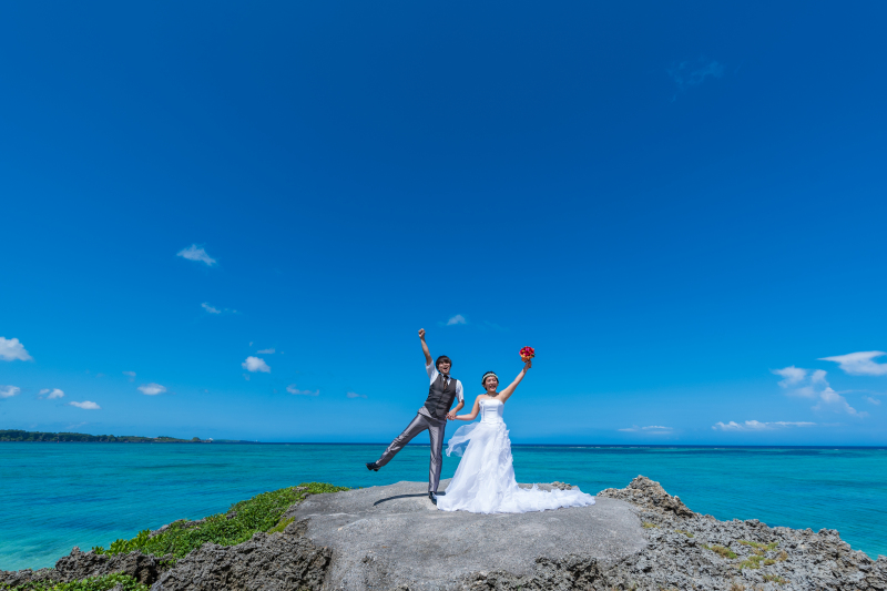 お客様の撮影レポート【ムーンビーチプレミアム アルバムパッケージ】★ご家族同行