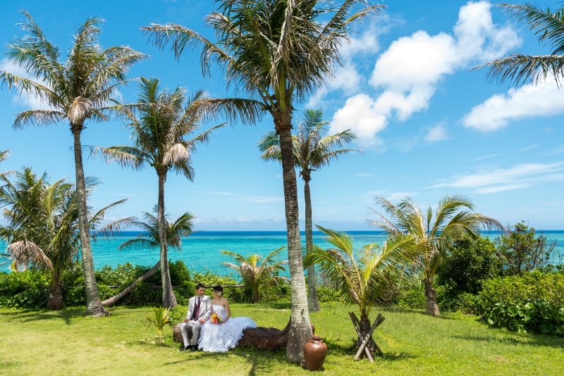 お客様の撮影レポート【ムーンビーチ&チャペルプレミアムフォトプラン】★結婚記念