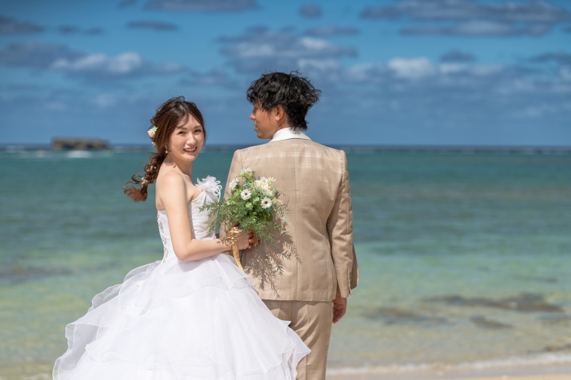 衣裳追加料金なし！4月特定日【おんなそんビーチSPL 8万円】OP2.5万円分付