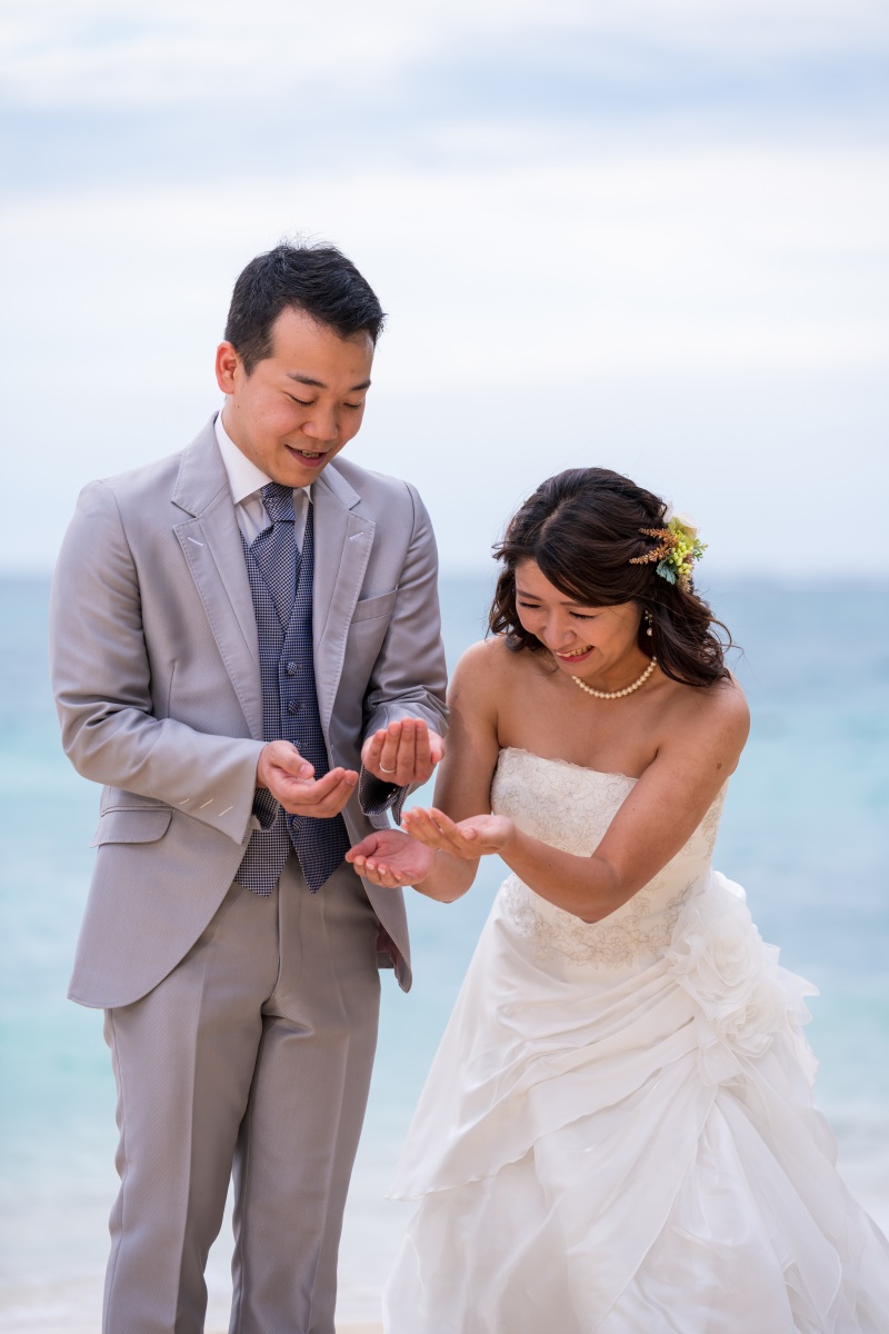 お客様の撮影レポート【ムーンビーチプレミアム アルバムパッケージ】★結婚記念
